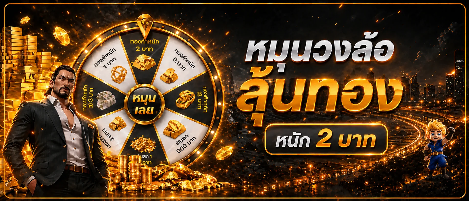 กิจกรรมวงล้อลุ้นรางวัลบน NAKALOTTO